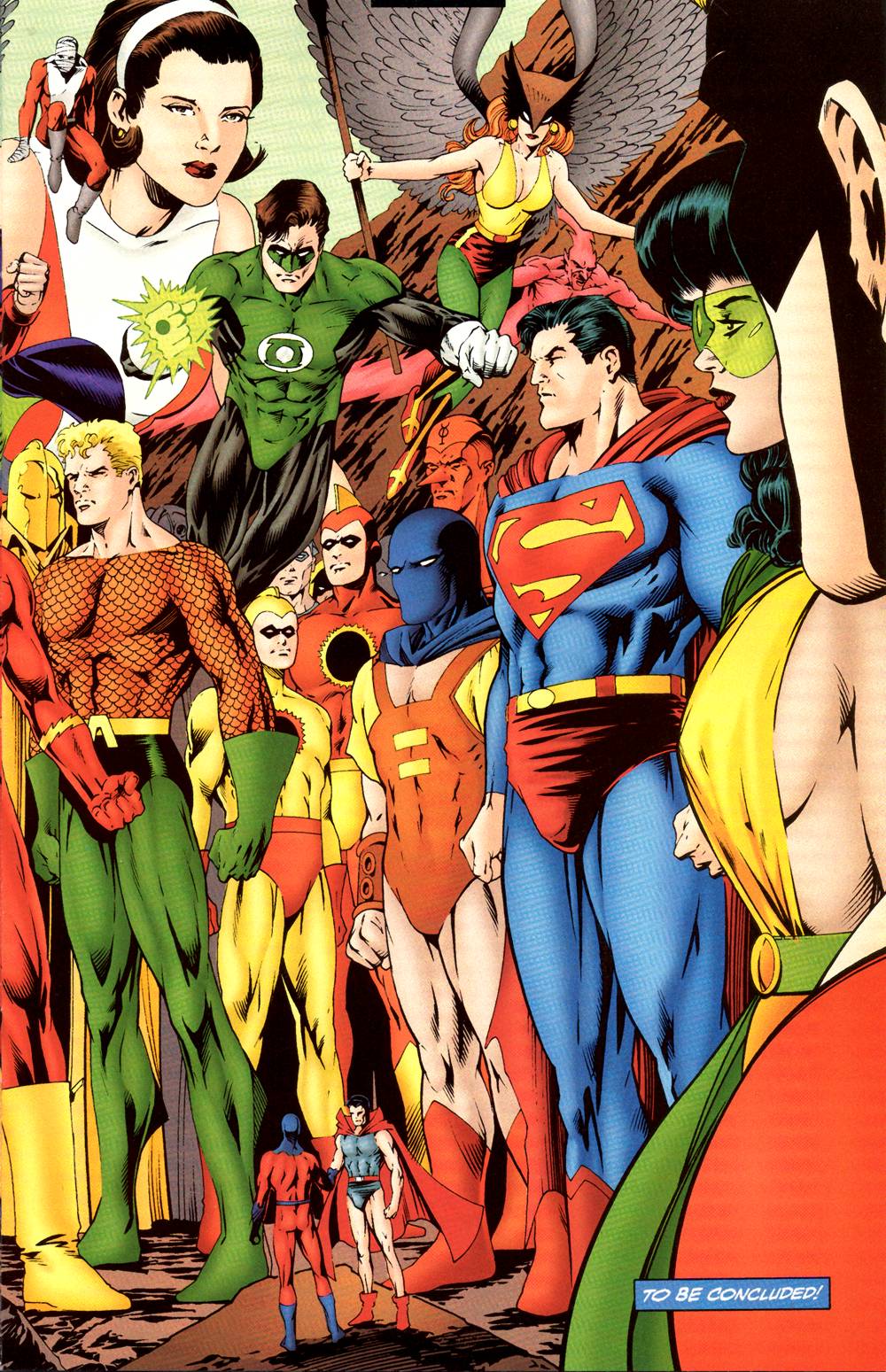 Read online JLA: Year One comic -  Issue #11 - 24