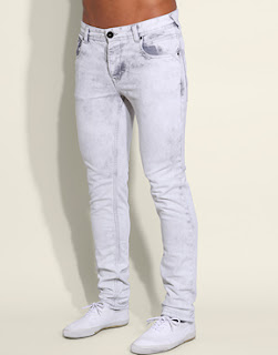 Men's Fashion & Style Aficionado: Men's Bleached Jeans [Fall Chic]