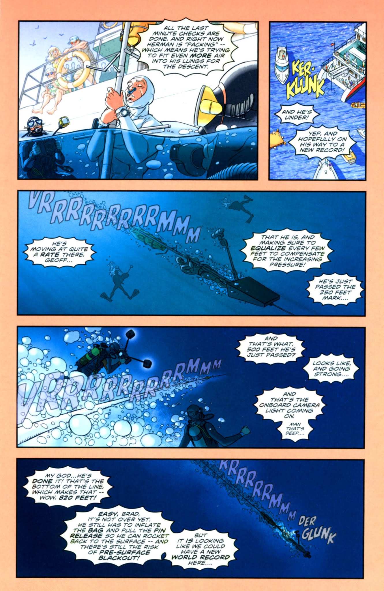 Read online Ian Churchill's Marineman comic -  Issue #1 - 4