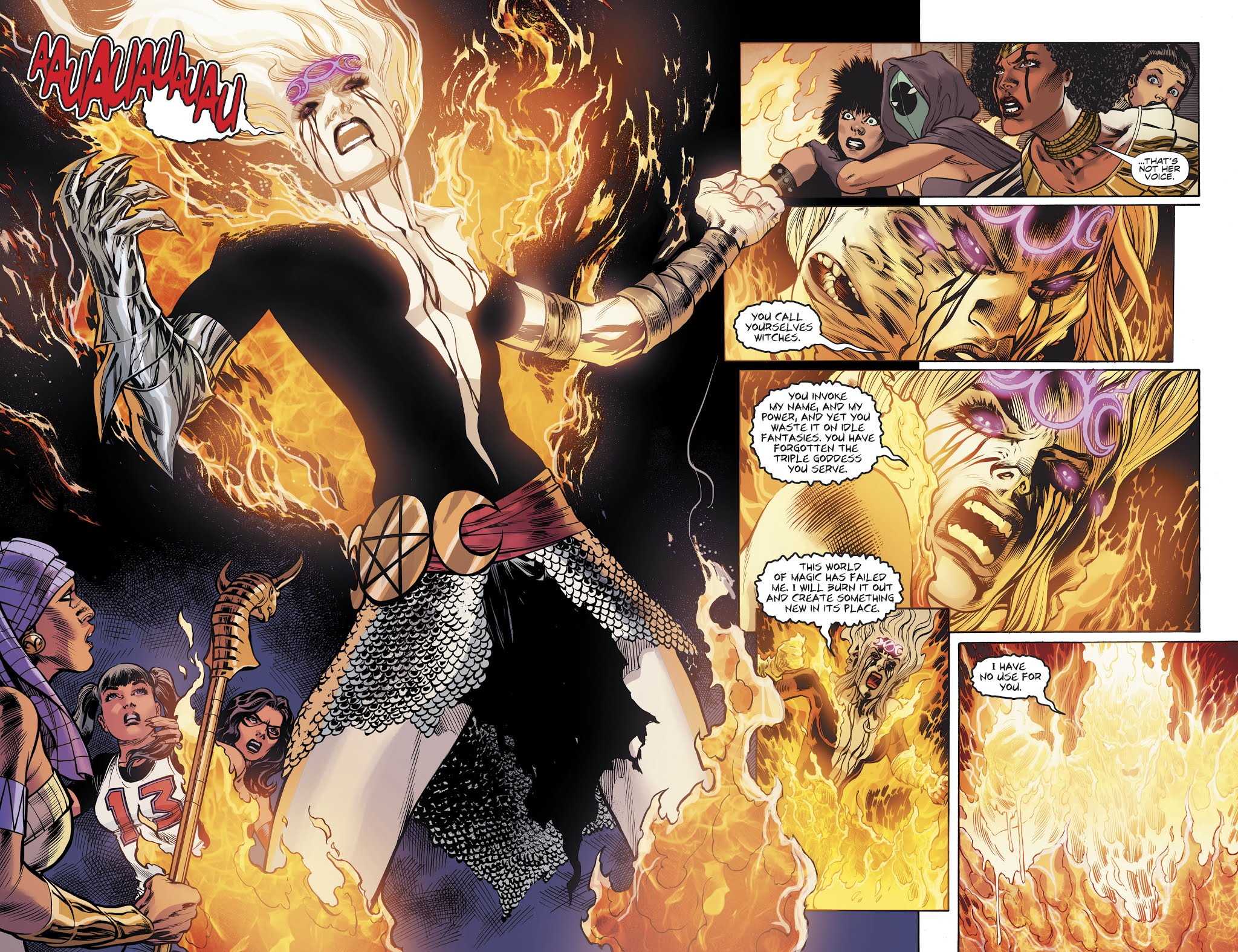 Read online Wonder Woman and Justice League Dark: The Witching Hour comic -  Issue # Full - 21