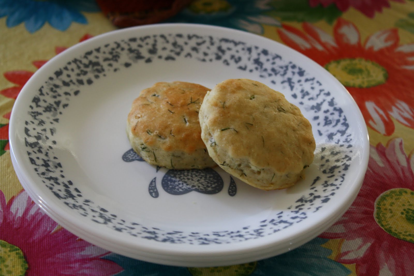 Versatile Vegetarian Kitchen Spicy Dill Biscuits