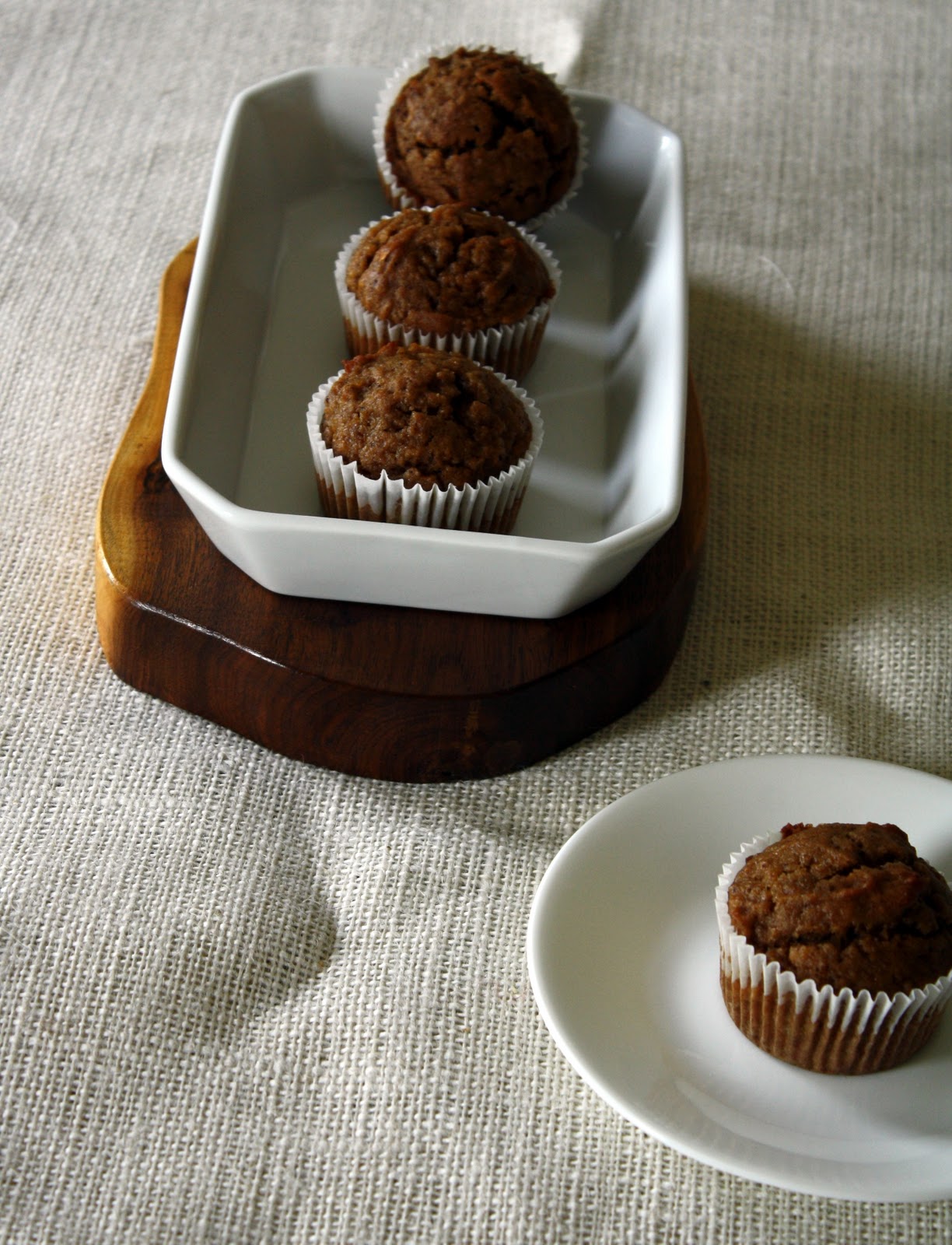 Versatile Vegetarian Kitchen Whole Wheat Pumpkin Muffins