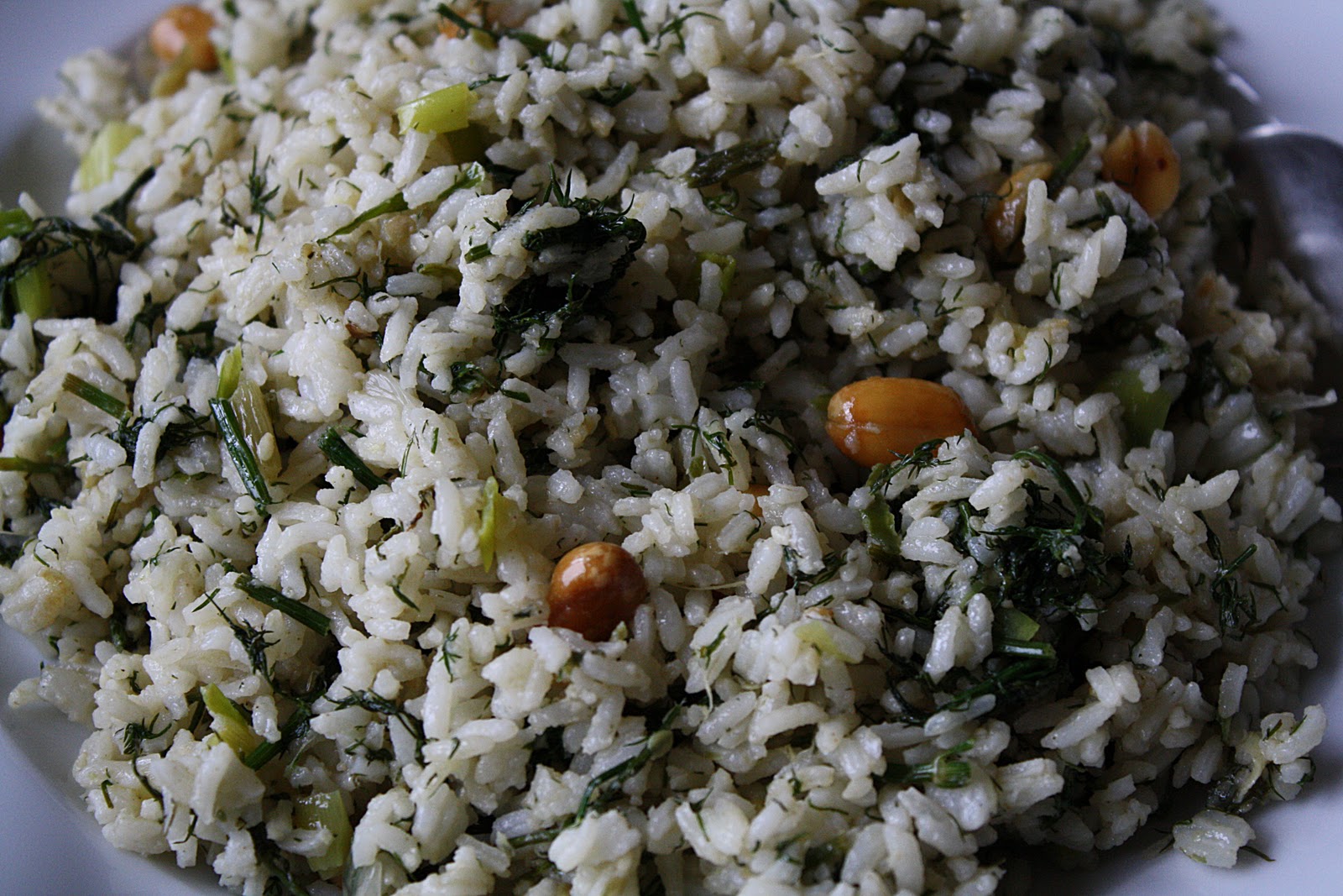 Versatile Vegetarian Kitchen Asian Style Dill Rice