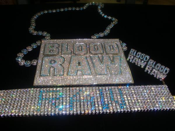 Blood Rsw Rapper DaveTheJeweler: Custom Atlanta Rapper