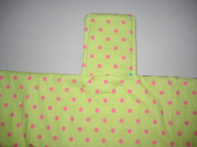 The Cozy Red Cottage: Fabric High Chair