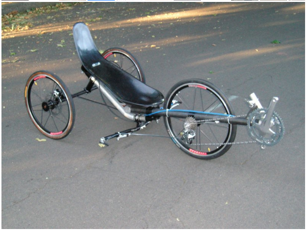 tilting recumbent trike
