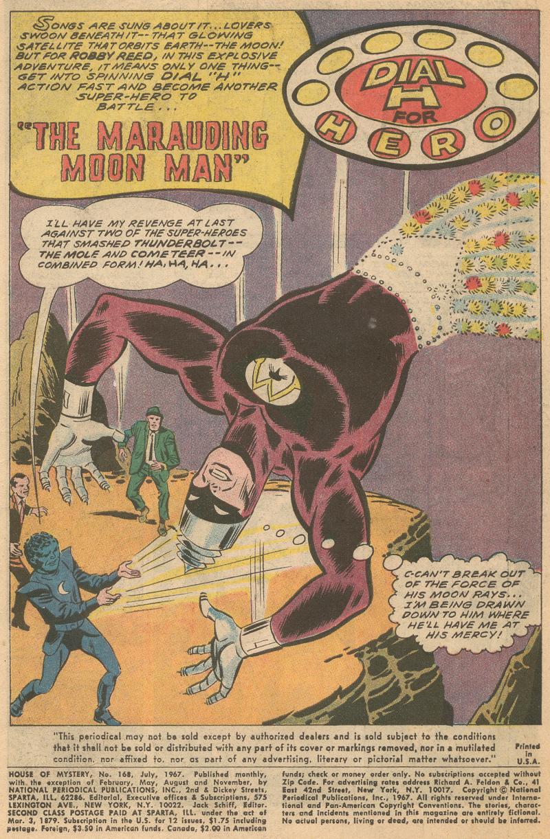 Read online House of Mystery (1951) comic -  Issue #168 - 3