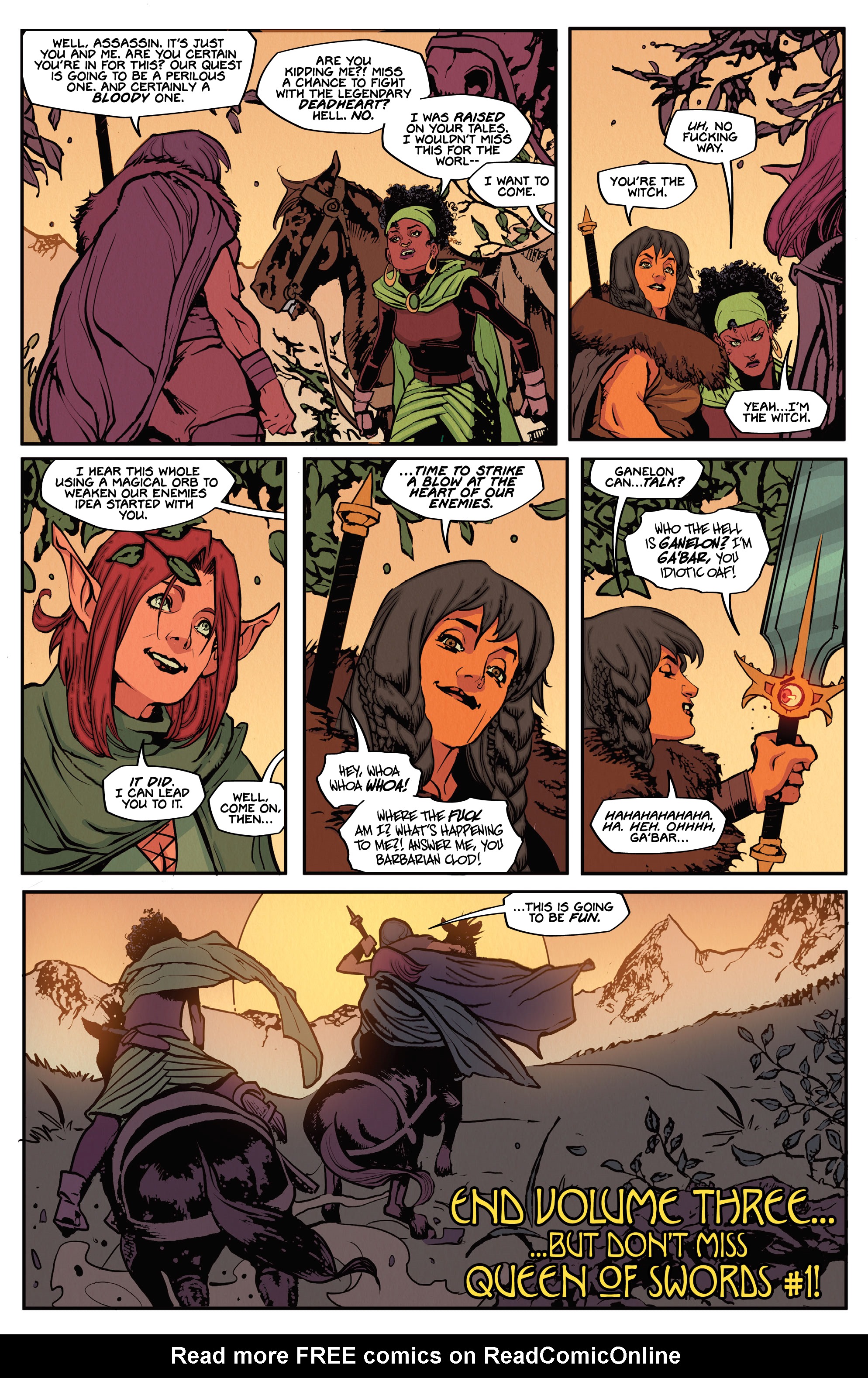 Read online Barbaric Hell to Pay comic -  Issue #4 - 29
