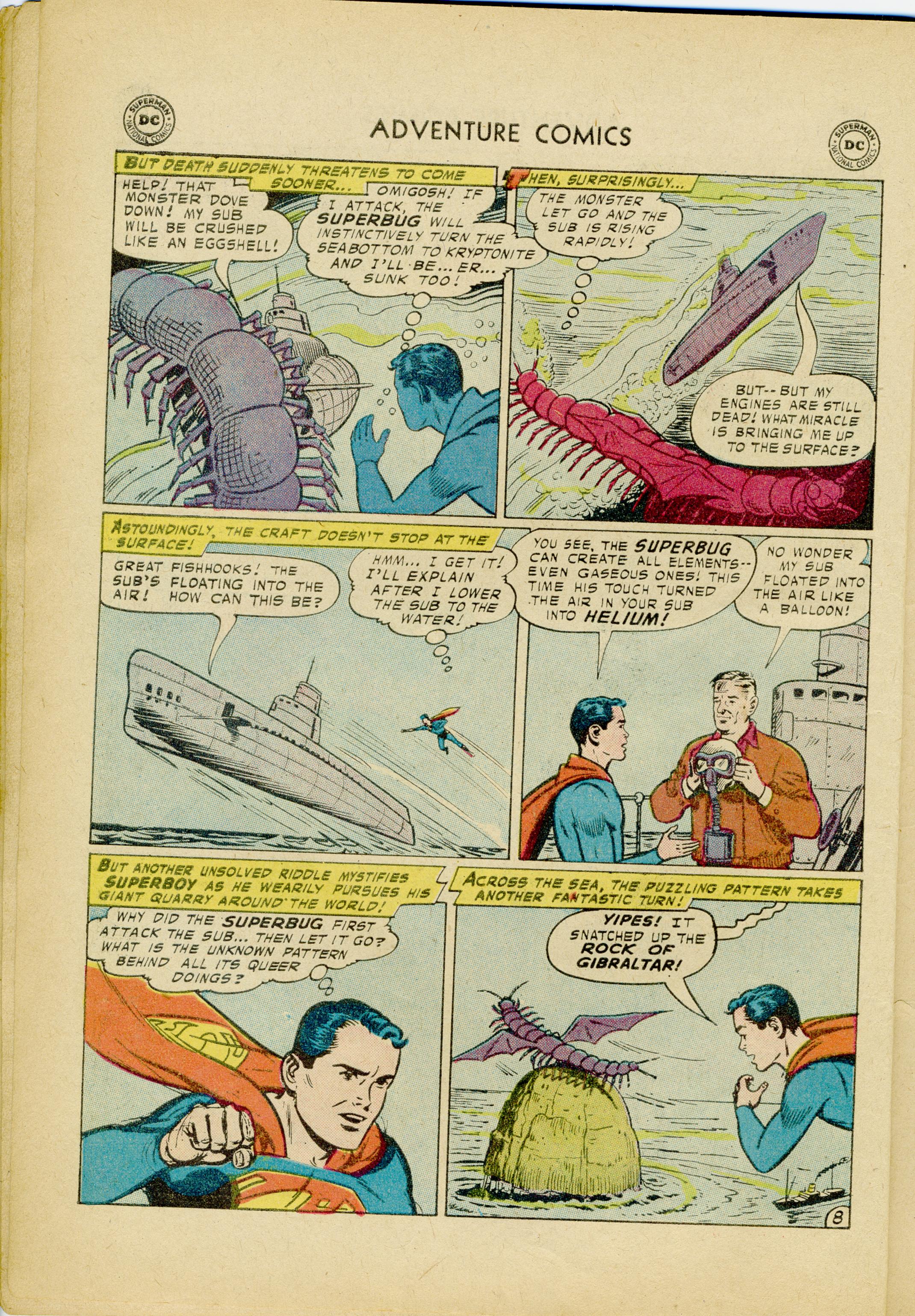 Read online Adventure Comics (1938) comic -  Issue #245 - 10