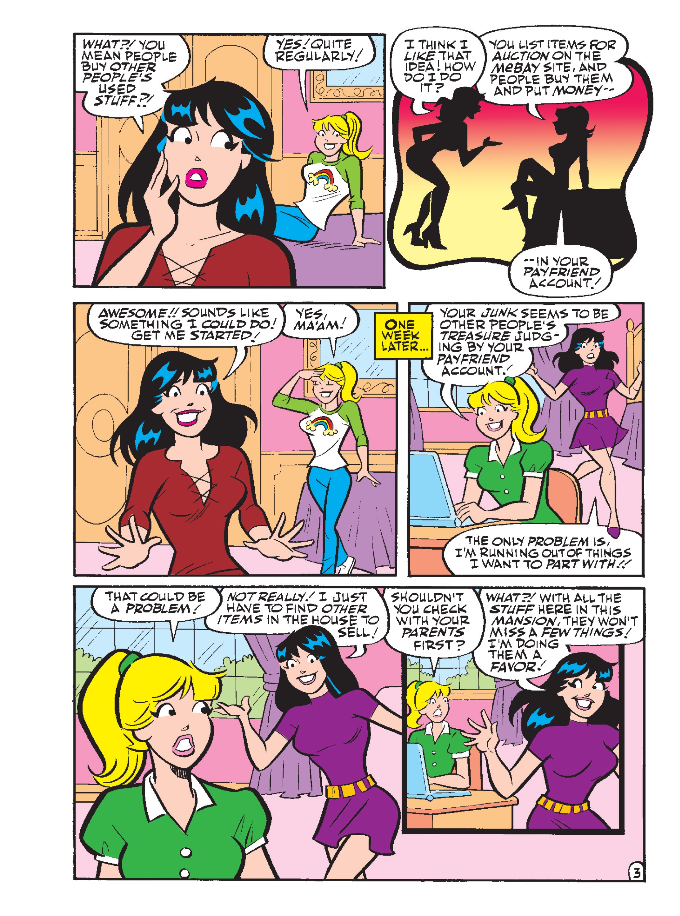 Read online Betty & Veronica Friends Double Digest comic -  Issue #266 - 4