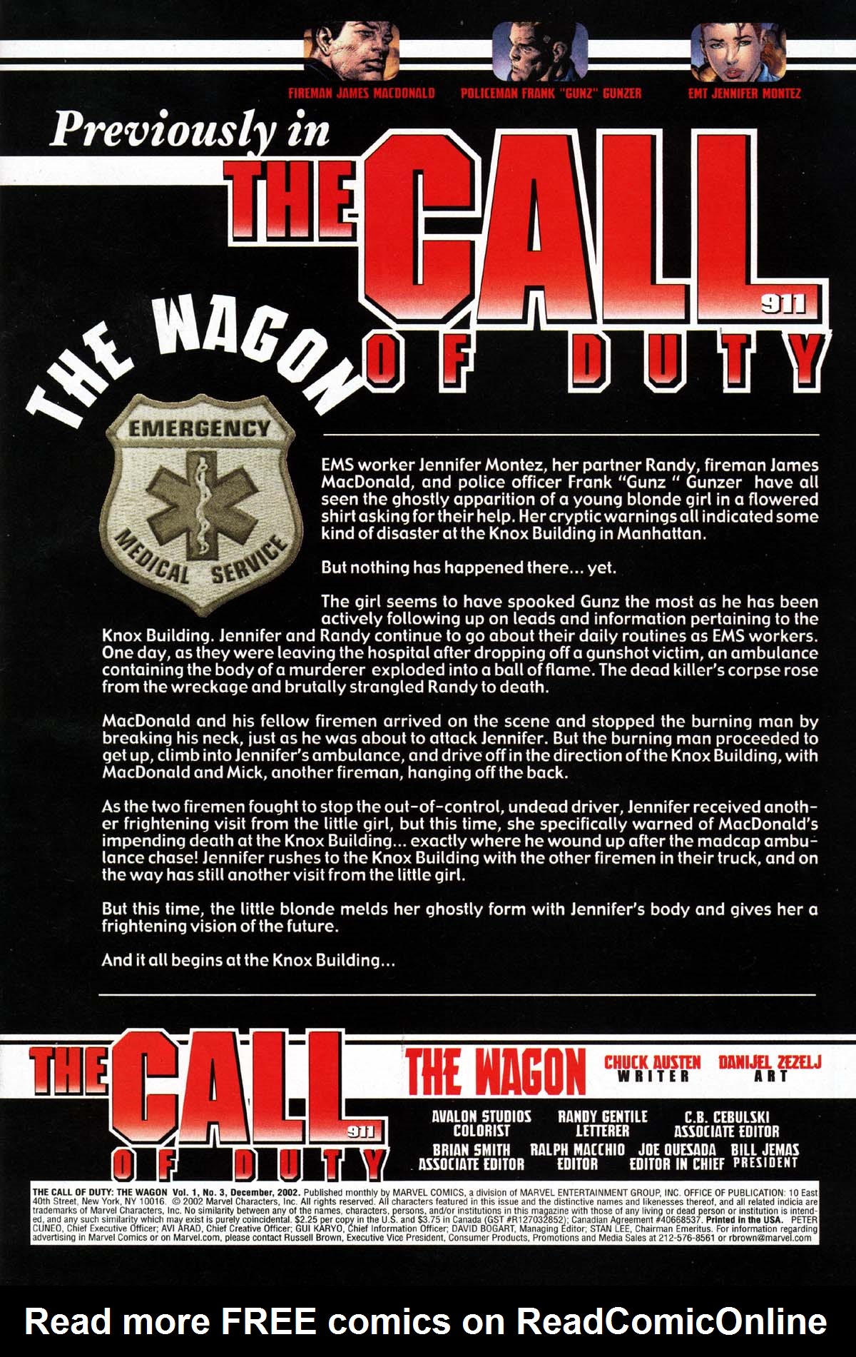 Read online The Call of Duty: The Wagon comic -  Issue #3 - 2