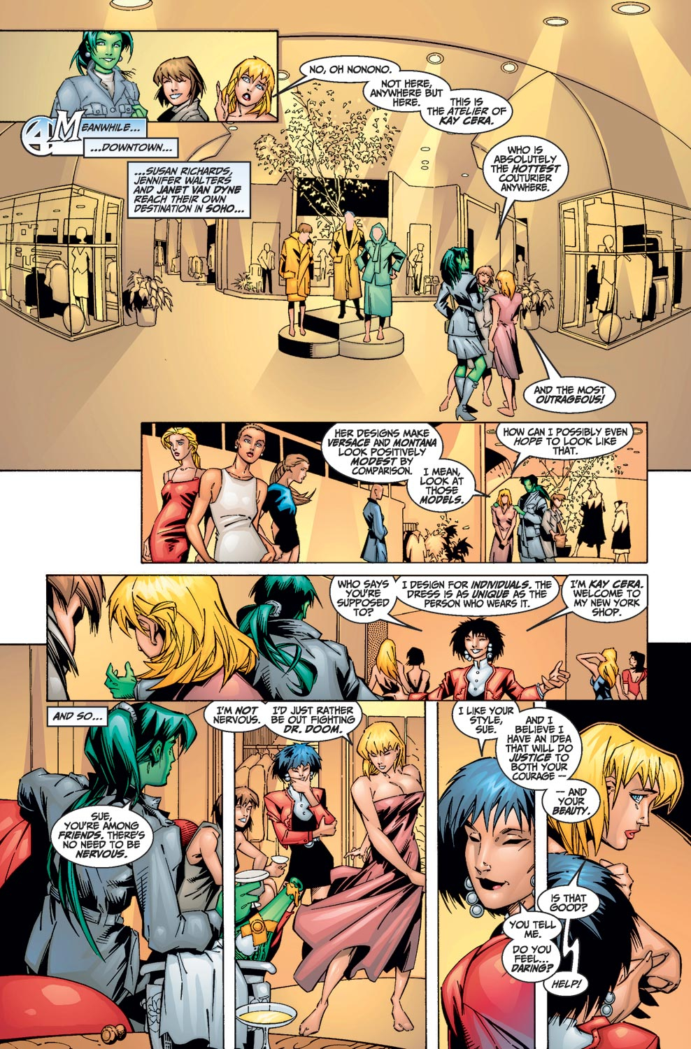Read online Fantastic Four (1998) comic -  Issue #6 - 14