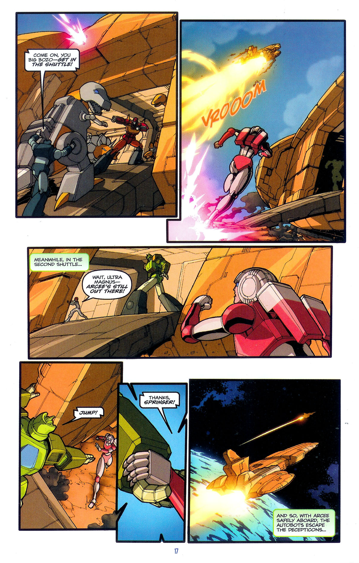 Read online The Transformers: The Animated Movie comic -  Issue #2 - 19