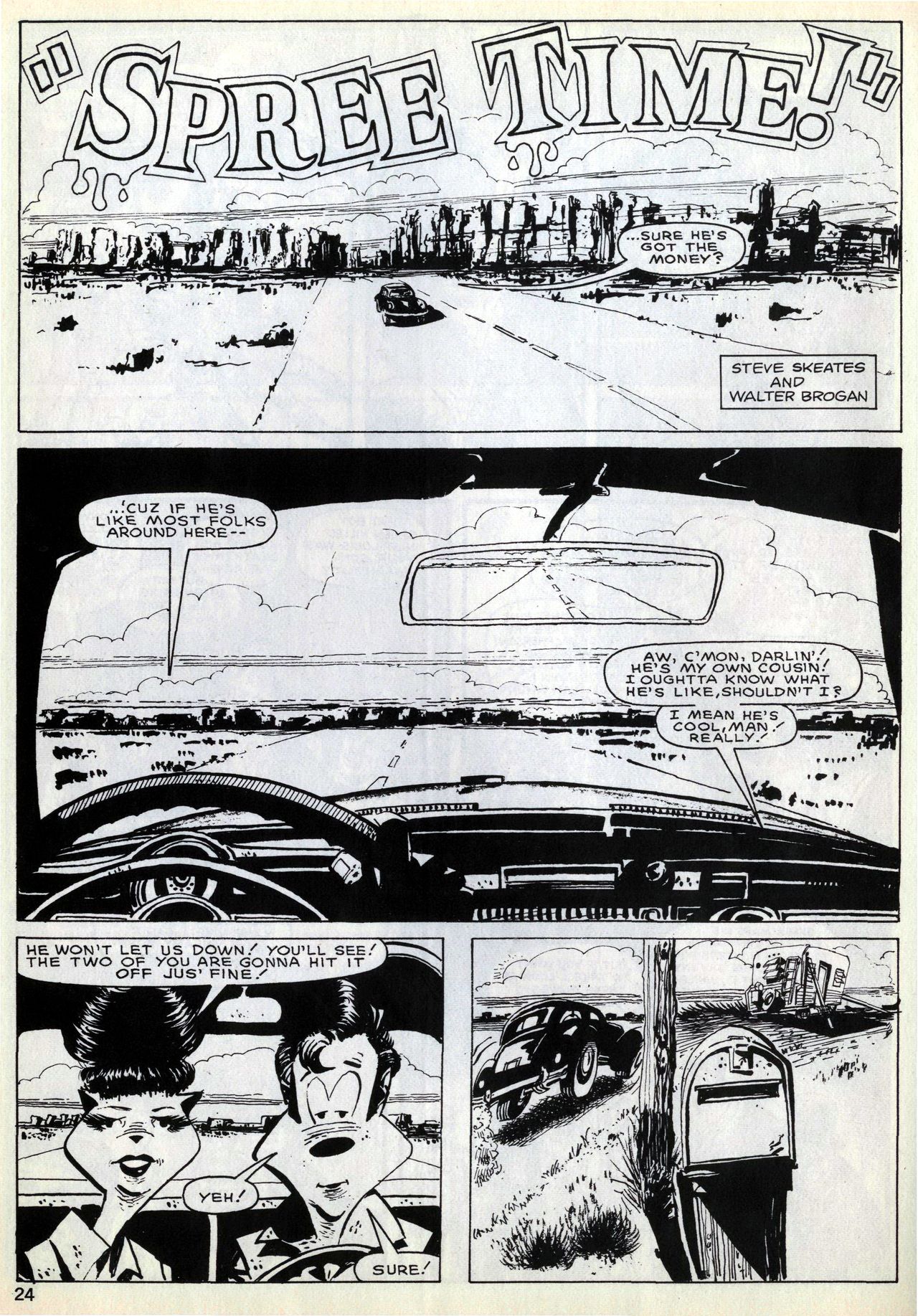 Read online Savage Tales (1985) comic -  Issue #6 - 25
