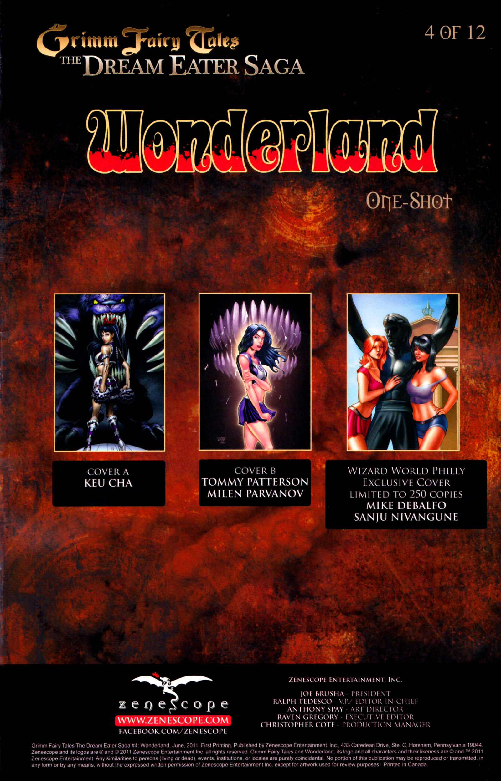 Read online Grimm Fairy Tales: The Dream Eater Saga comic -  Issue #4 - 2