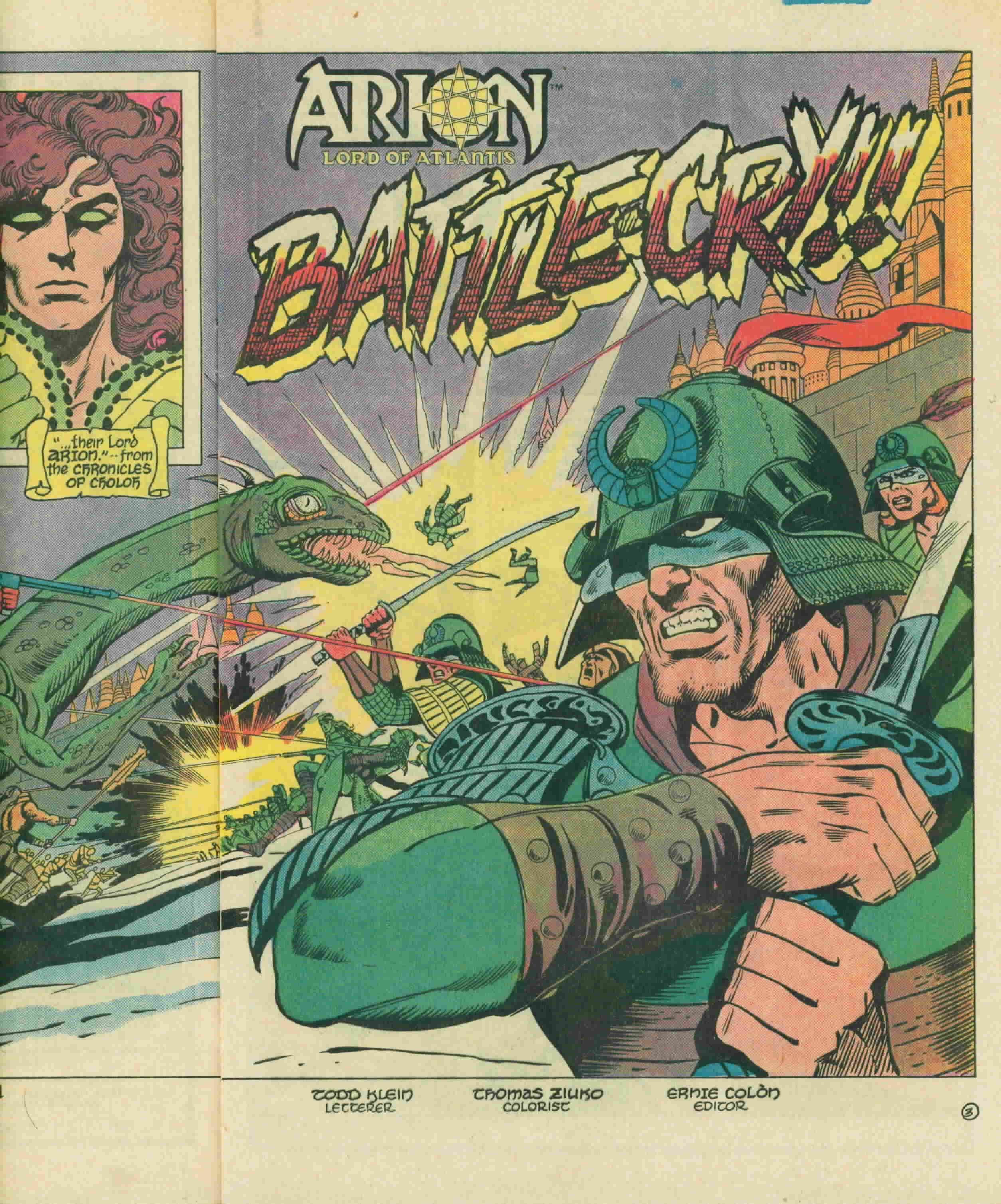 Read online Arion, Lord of Atlantis comic -  Issue #3 - 6