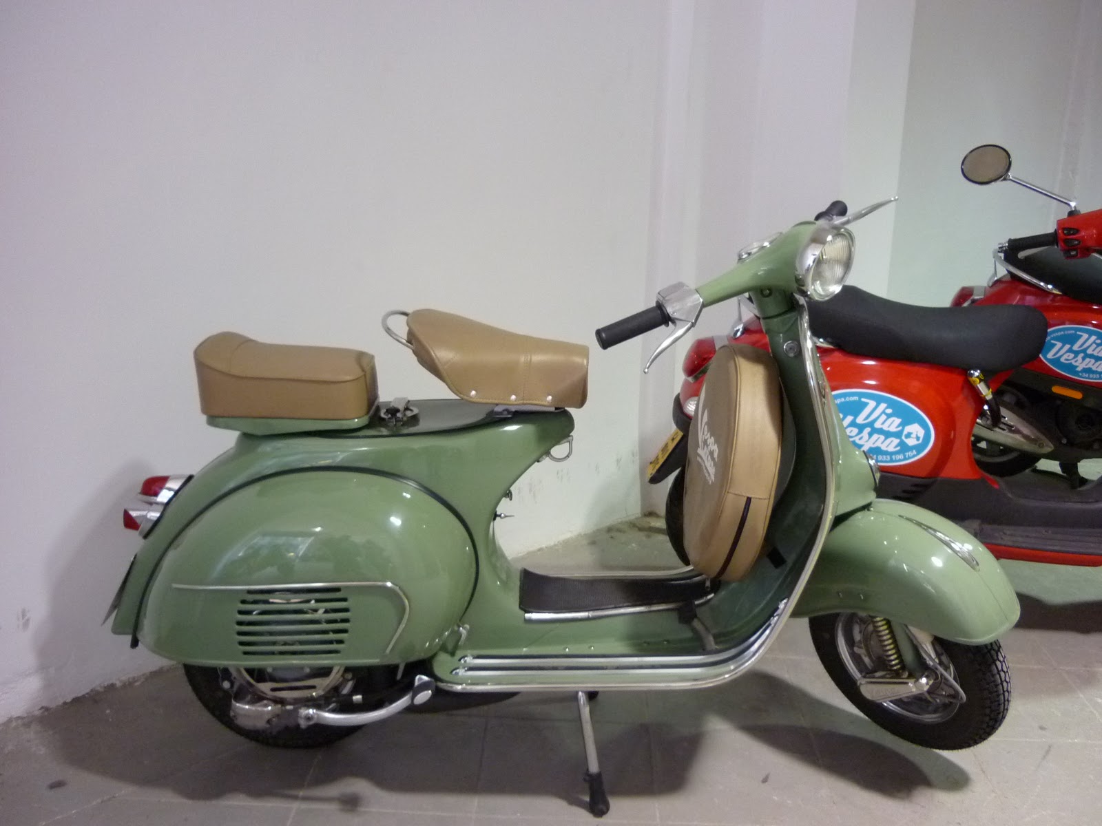 Just A Little Bit Vintage & Vespas Barcelona Style...