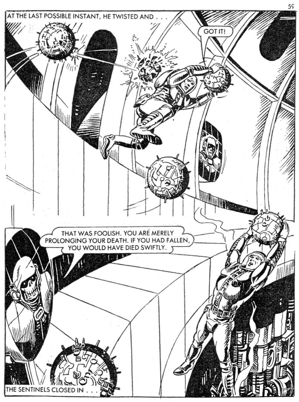 Read online Starblazer comic -  Issue #159 - 59