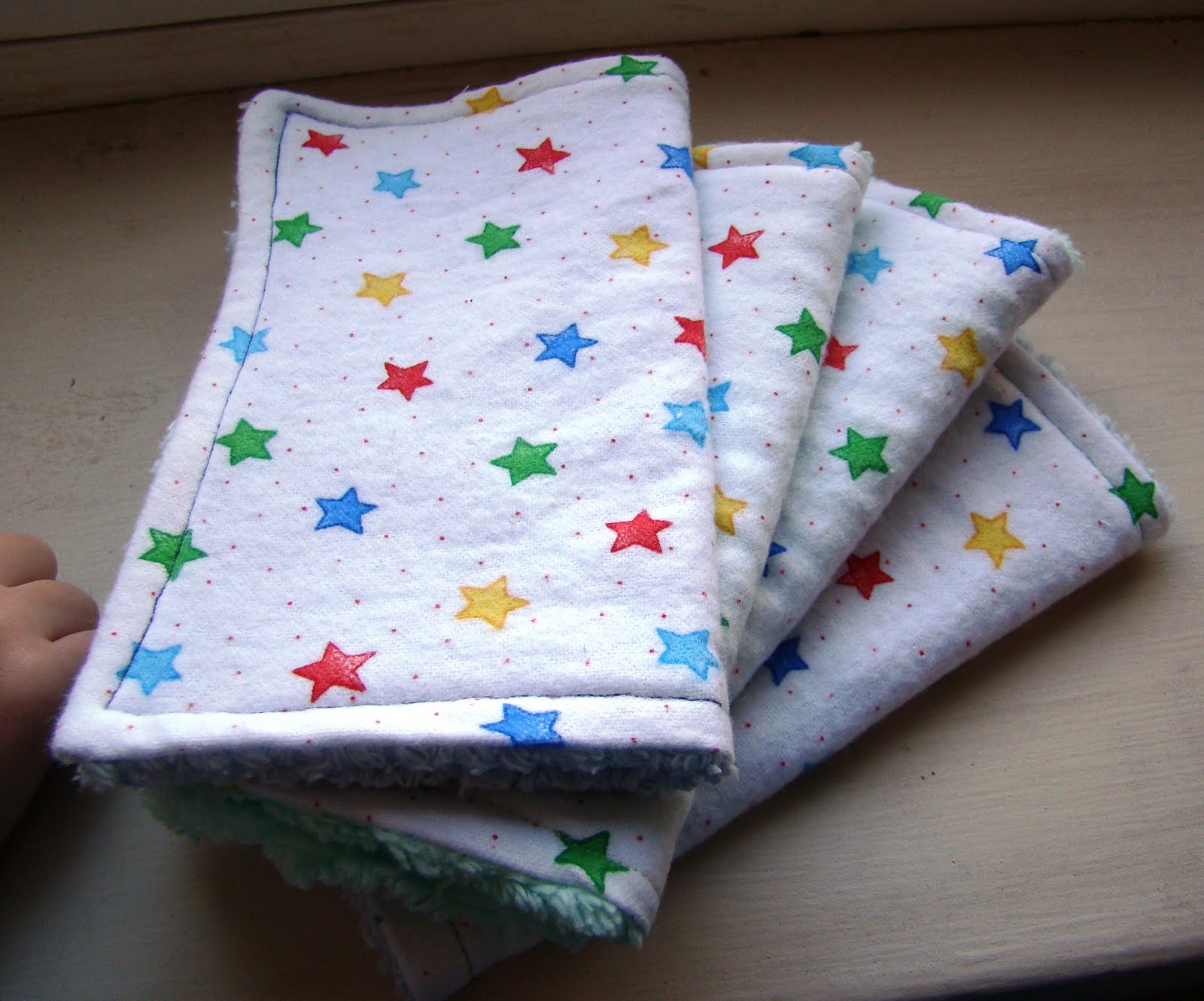 Just Enough Style Baby Washcloths
