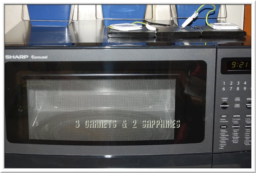3 Garnets 2 Sapphires Review Sharp R410lk Countertop Microwave
