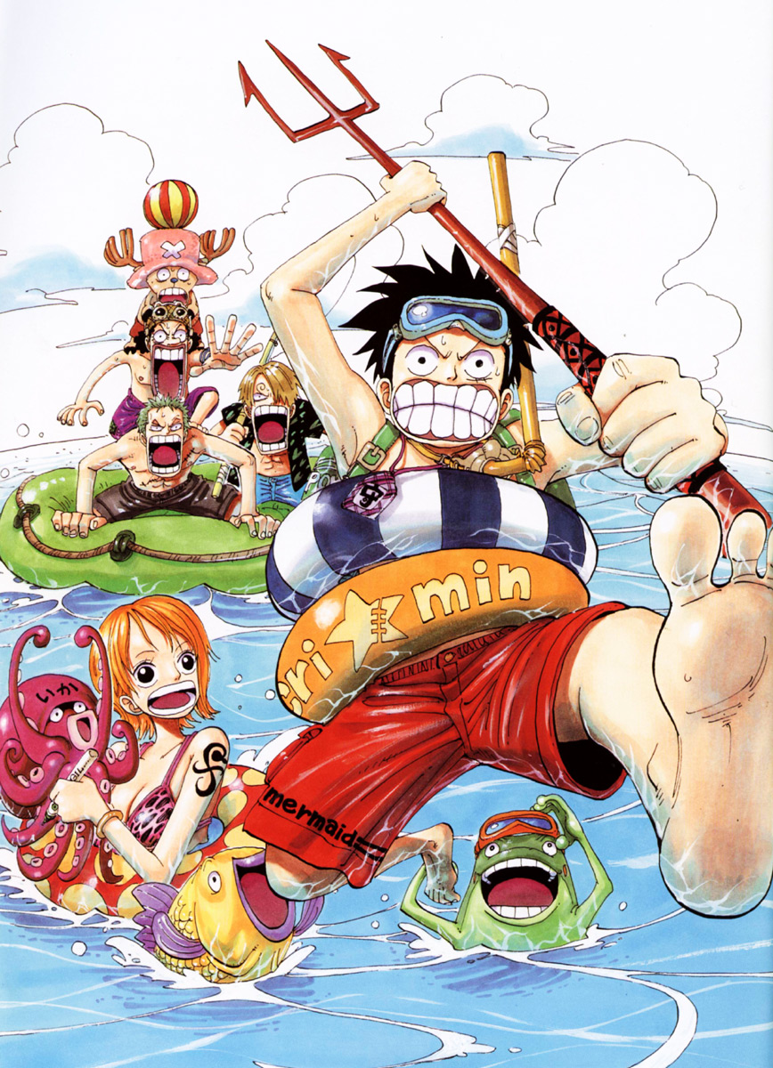 Perdido em Rabiscos: One Piece - Color Walk 3