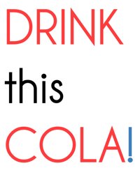 Submitting to Drink This Cola!
