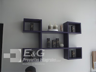 E y G Proyectos Integrales - Muebles en melamina,aluminio y vidrio