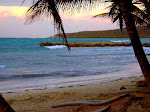 Vista de minha casa de praia, na Jamaica!!!