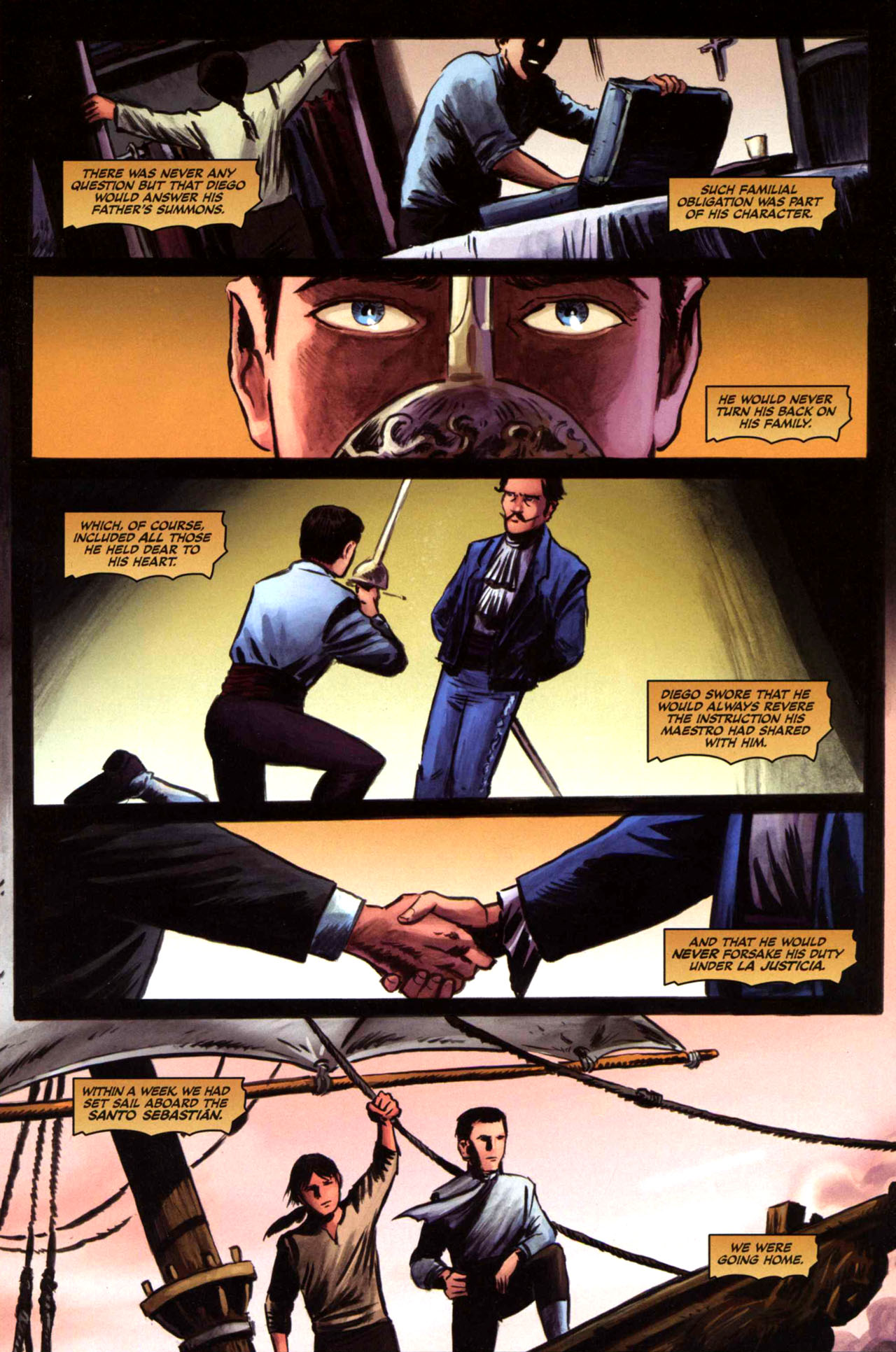 Read online Zorro (2008) comic -  Issue #5 - 21