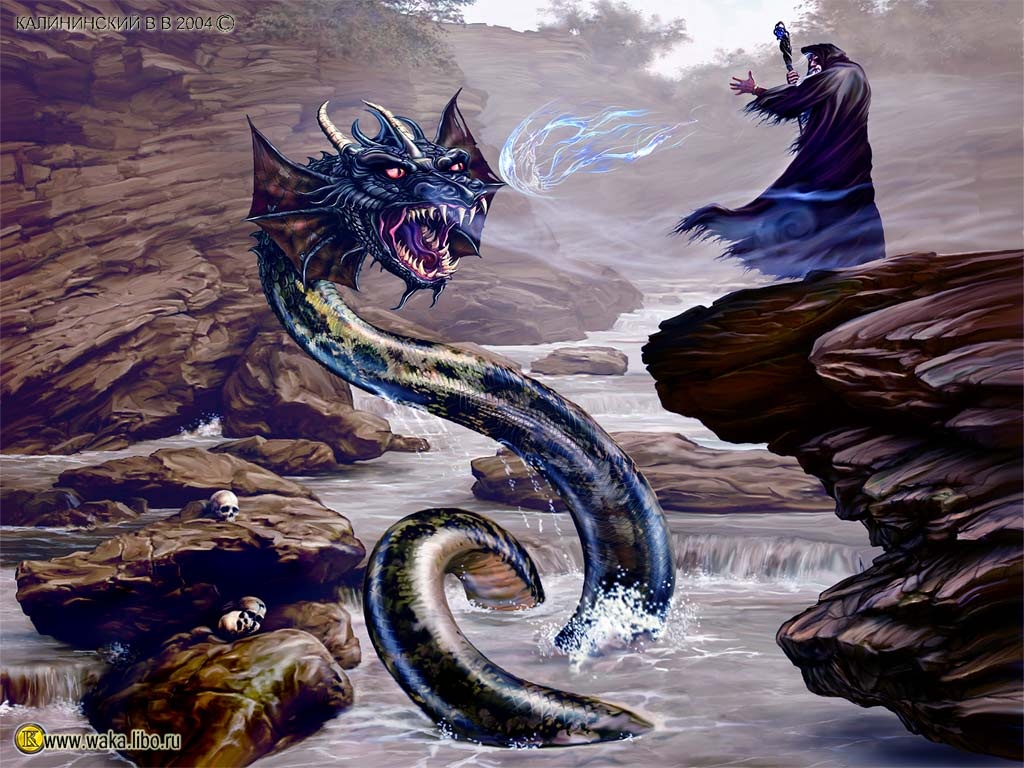 Virtual Desktop Wallpaper: Dragon Wallpapers