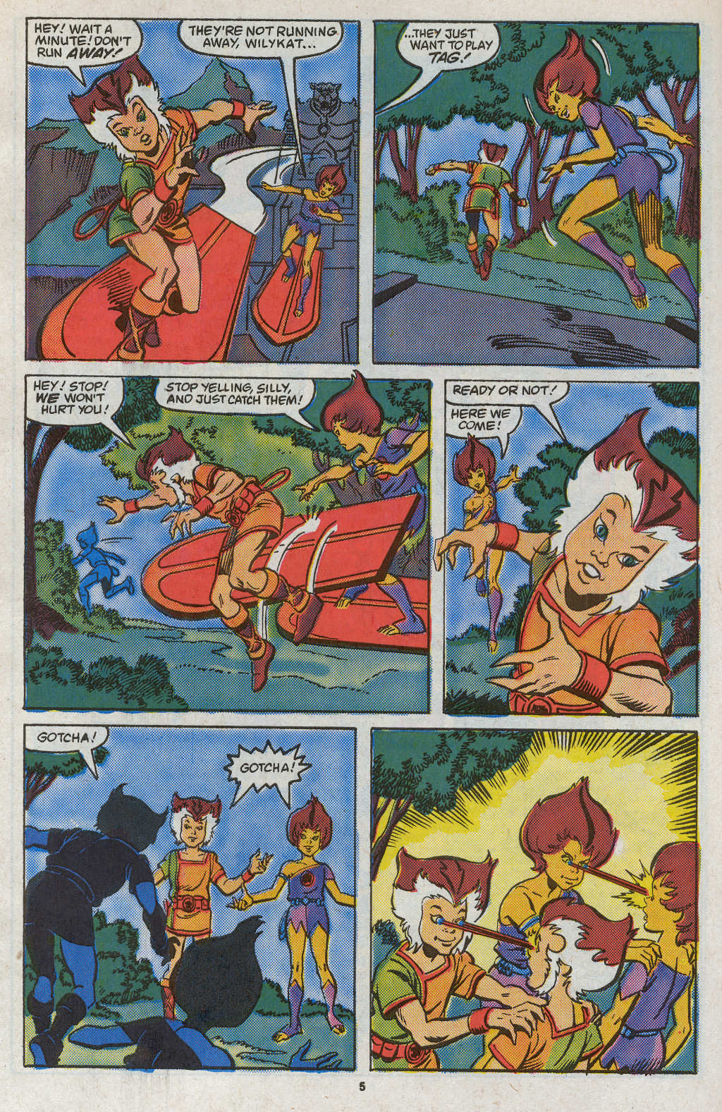 Read online ThunderCats (1985) comic -  Issue #22 - 8