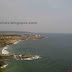 Kovalam beach & sea, photos from lighthouse, Kerala's famous beach names