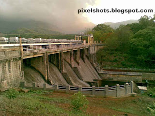 mangalam dam spillway photograph