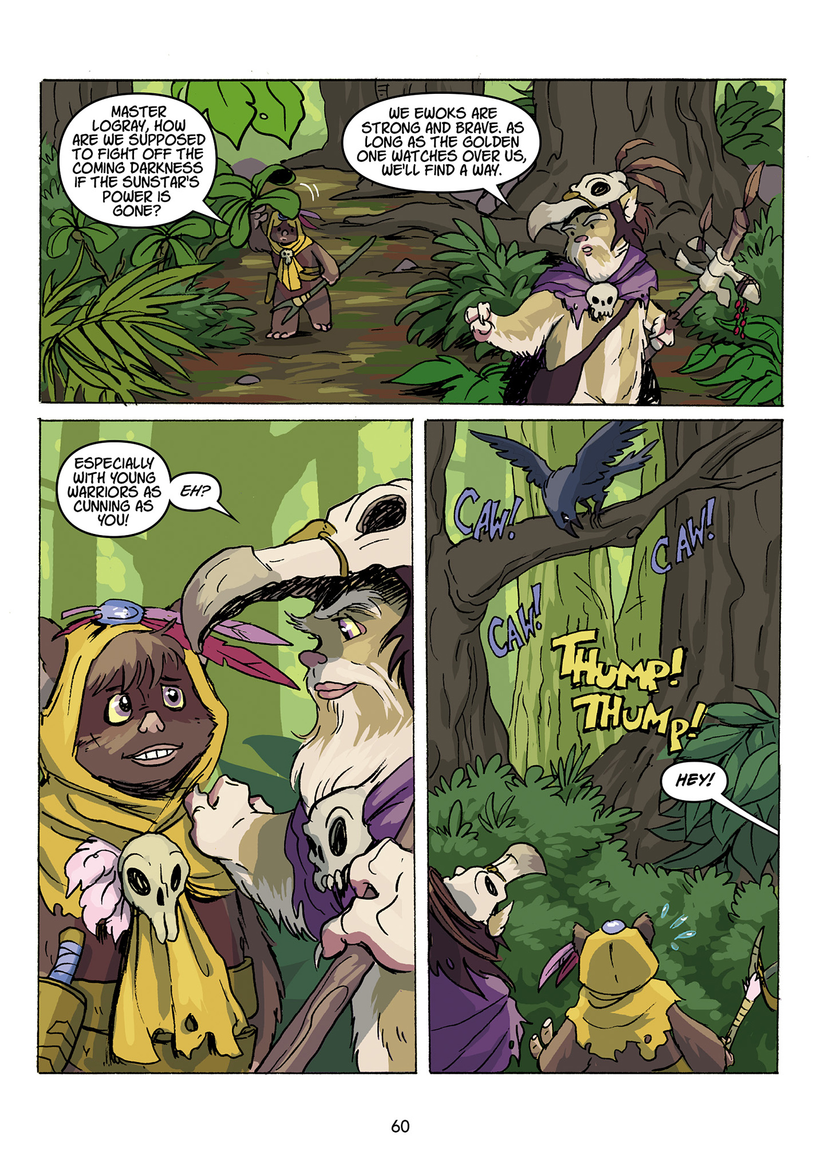 Read online Star Wars: Ewoks - Shadows of Endor comic -  Issue # TPB - 61