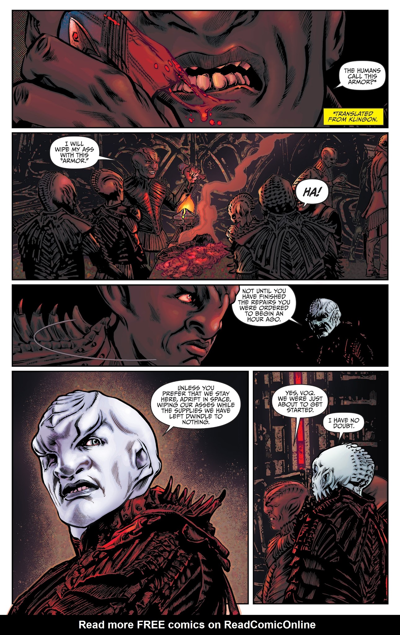 Read online Star Trek: Discovery: The Light of Kahless comic -  Issue #1 - 4