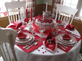 Applestone Cottage: Valentine Table for Four.