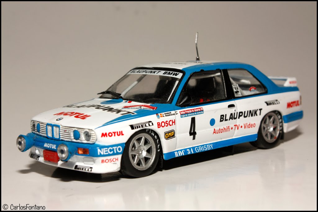 BMW M3 E30 BLAUPUNT J.BASSAS LTD.ED.VOYAGES 2001 REF.99084 FLY