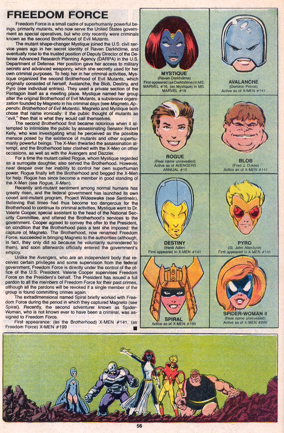 Read online The Official Handbook of the Marvel Universe Deluxe Edition comic -  Issue #4 - 58