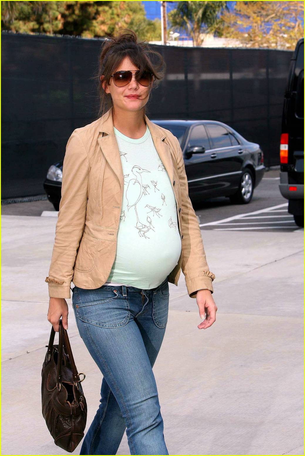 Katie Holmes Pregnant With Suri 38