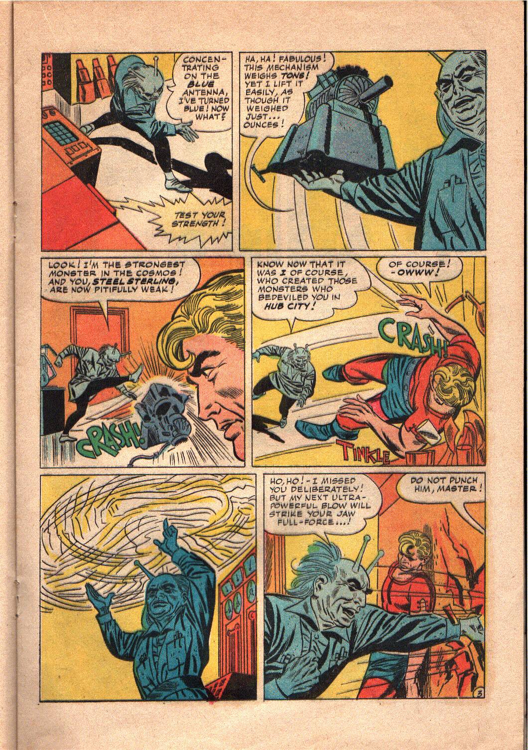 Read online The Mighty Crusaders (1965) comic -  Issue #7 - 14