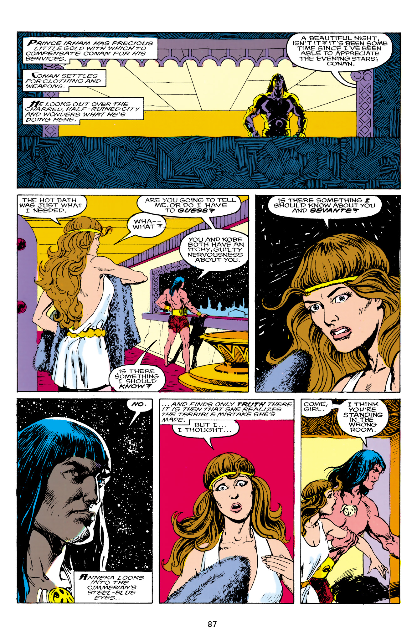 Read online The Chronicles of Conan comic -  Issue # TPB 27 (Part 1) - 87