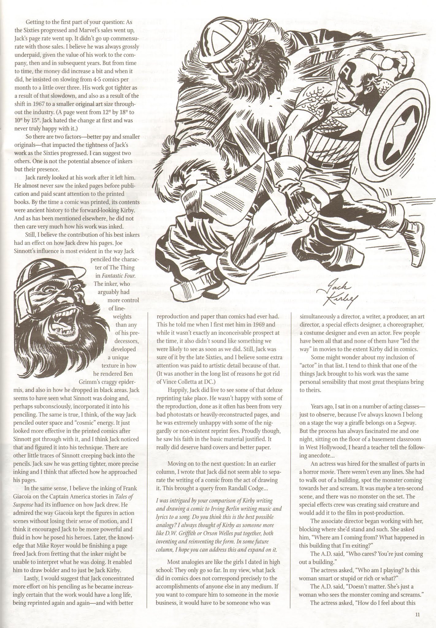 Read online The Jack Kirby Collector comic -  Issue #41 - 13