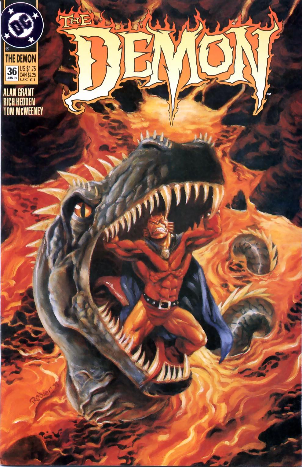 Read online The Demon (1990) comic -  Issue #36 - 1