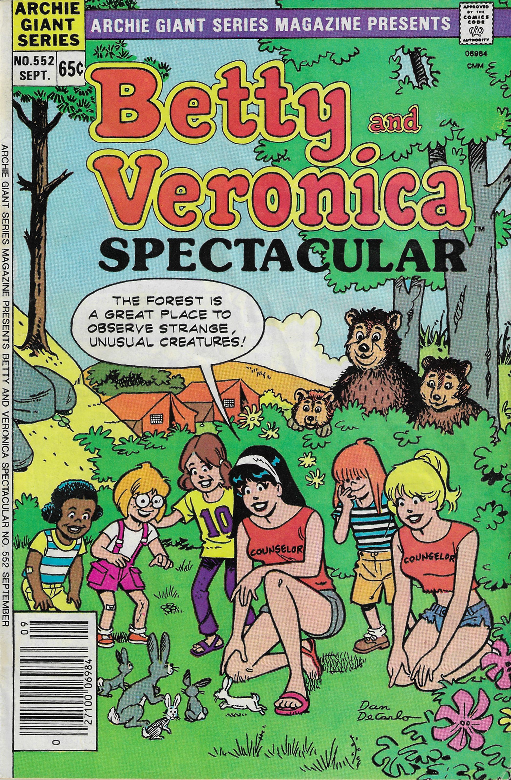 Read online Archie Giant Series Magazine comic -  Issue #552 - 1