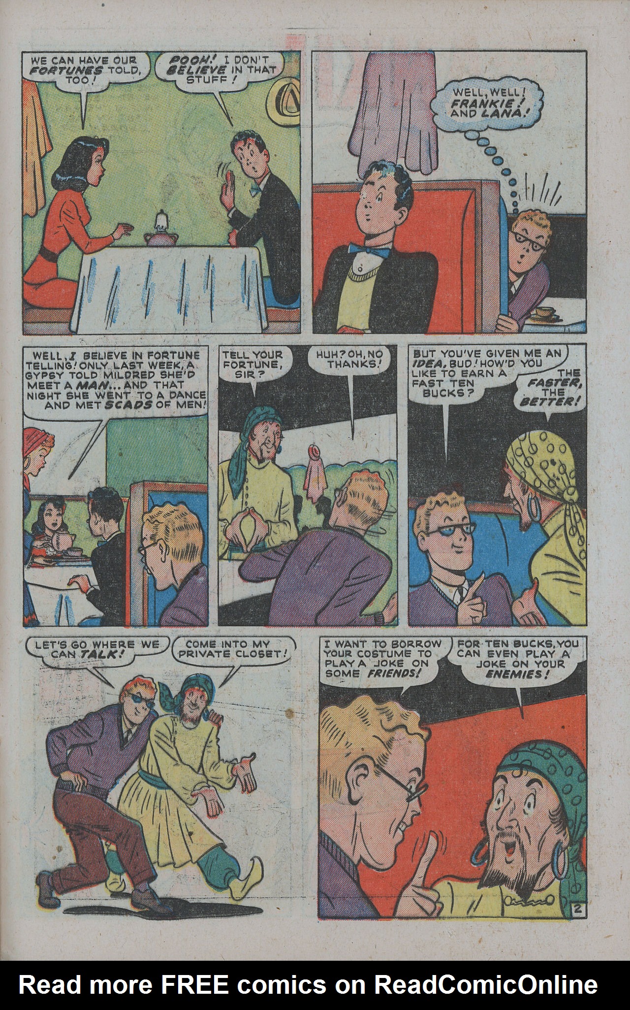 Read online Willie Comics (1946) comic -  Issue #18 - 37