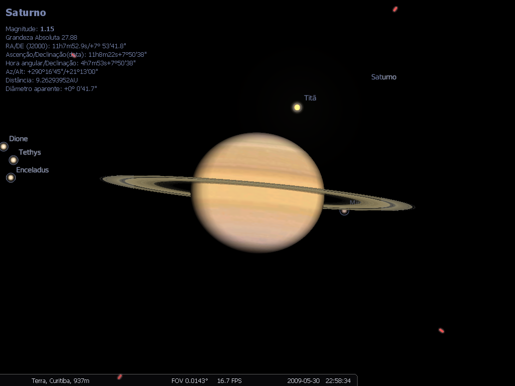 ASTRONOMIA E ENERGIA SOLAR Saturno e seus anéis ASTRONOMIA E ENERGIA SOLAR Saturno e seus anéis