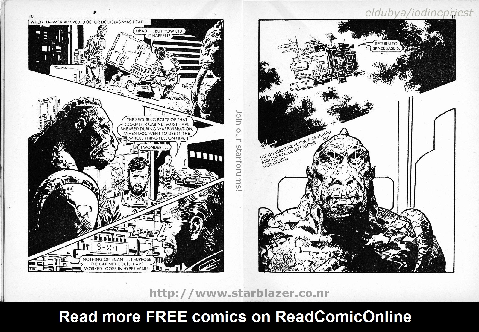 Read online Starblazer comic -  Issue #113 - 7