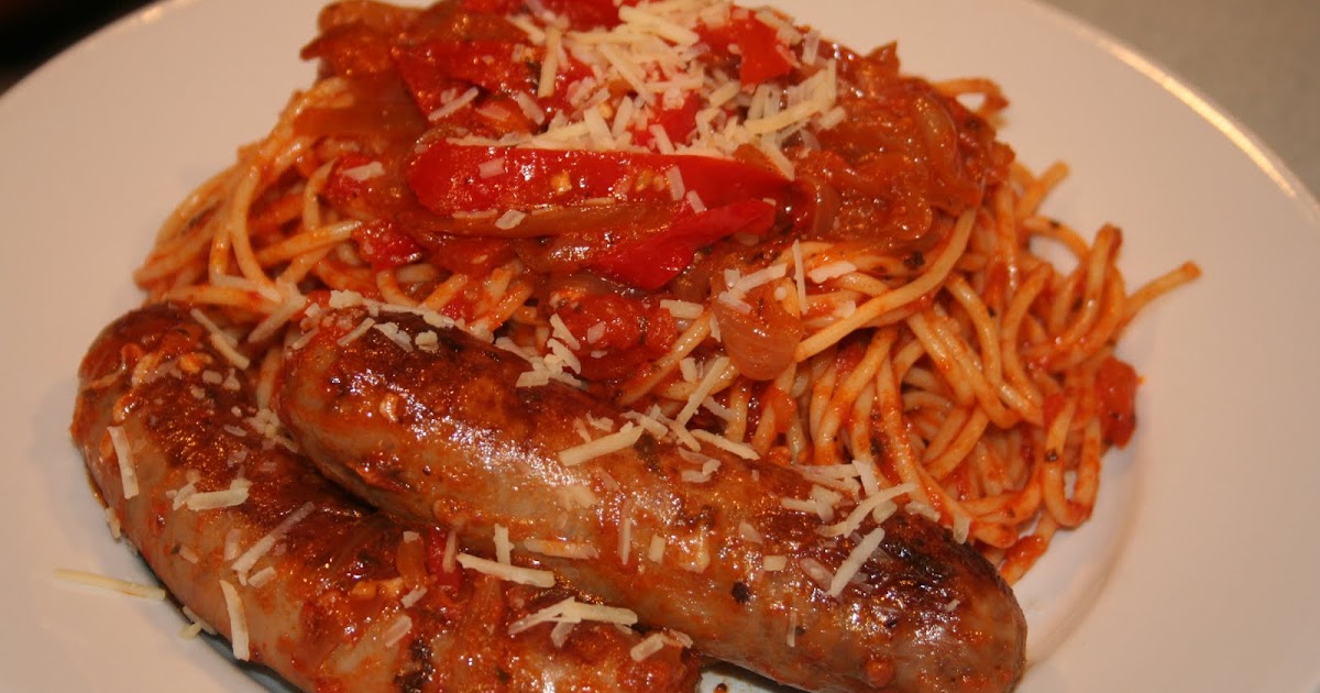annies home Quick and Easy Spaghetti and Sausage Dinner