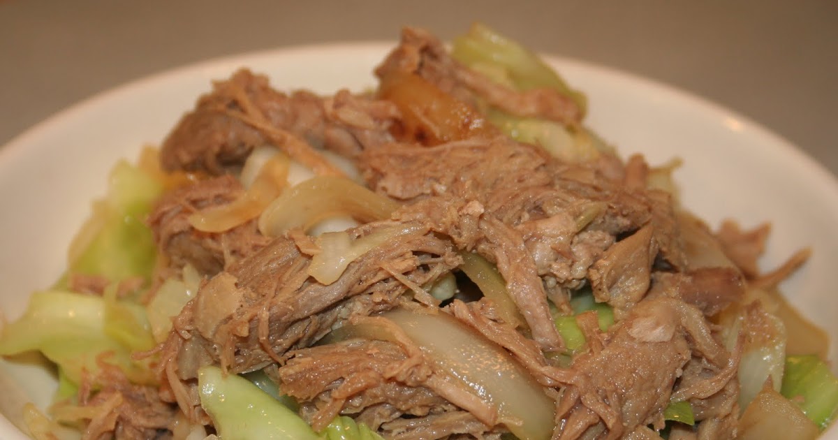 COOK WITH SUSAN Kalua Pork with Cabbage