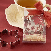 Fall Leaf Cookie Cutter Favors